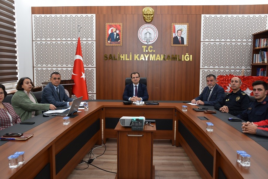 Manisa’nın Salihli ilçesinde yaklaşan