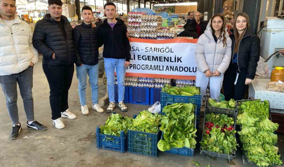 Manisa’nın Sarıgöl ilçesinde doğal