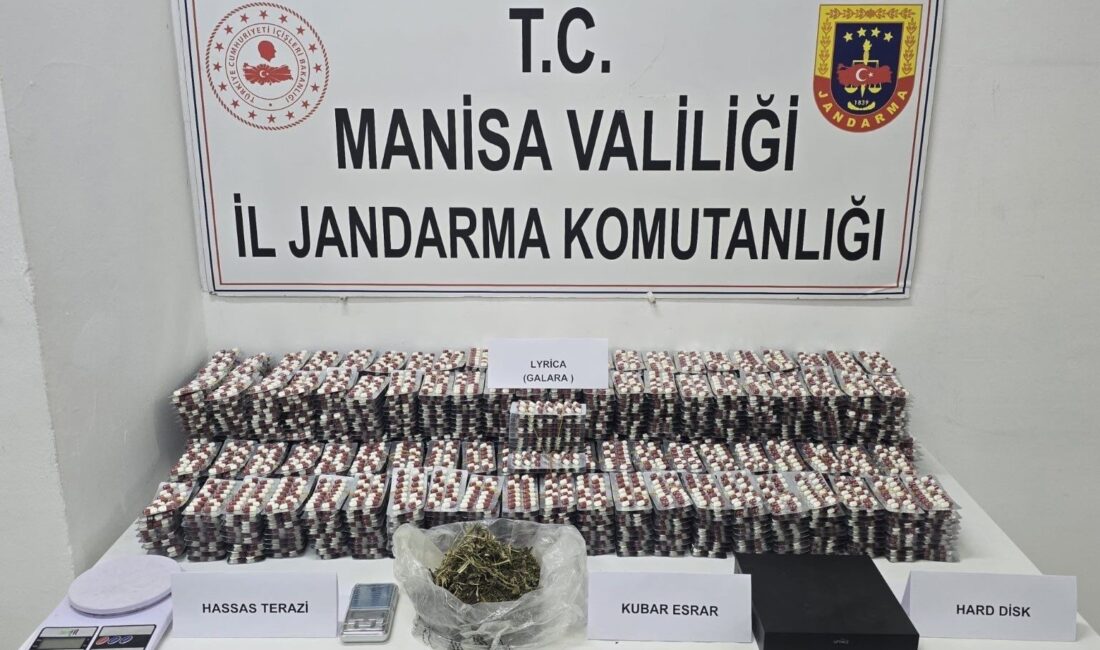Turgutlu’da jandarmadan zehir tacirine baskın