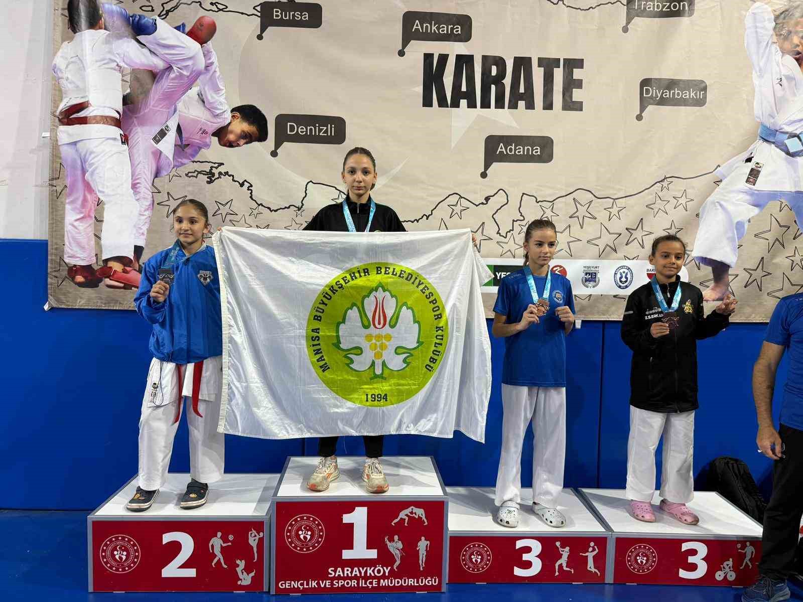 Türkiye Yıldızlar Ligi’nde Manisa BBSK’dan 53 madalya