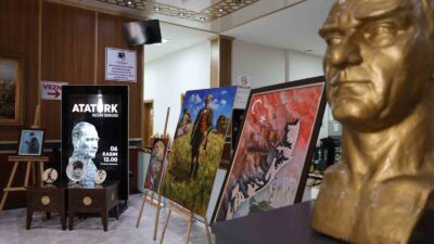 Yunusemre’den Atatürk anısına anlamlı sergi