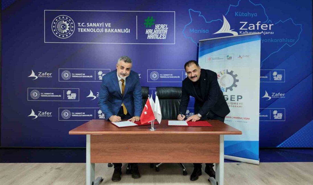 Manisa’nın Demirci ilçesinde, Sanayi