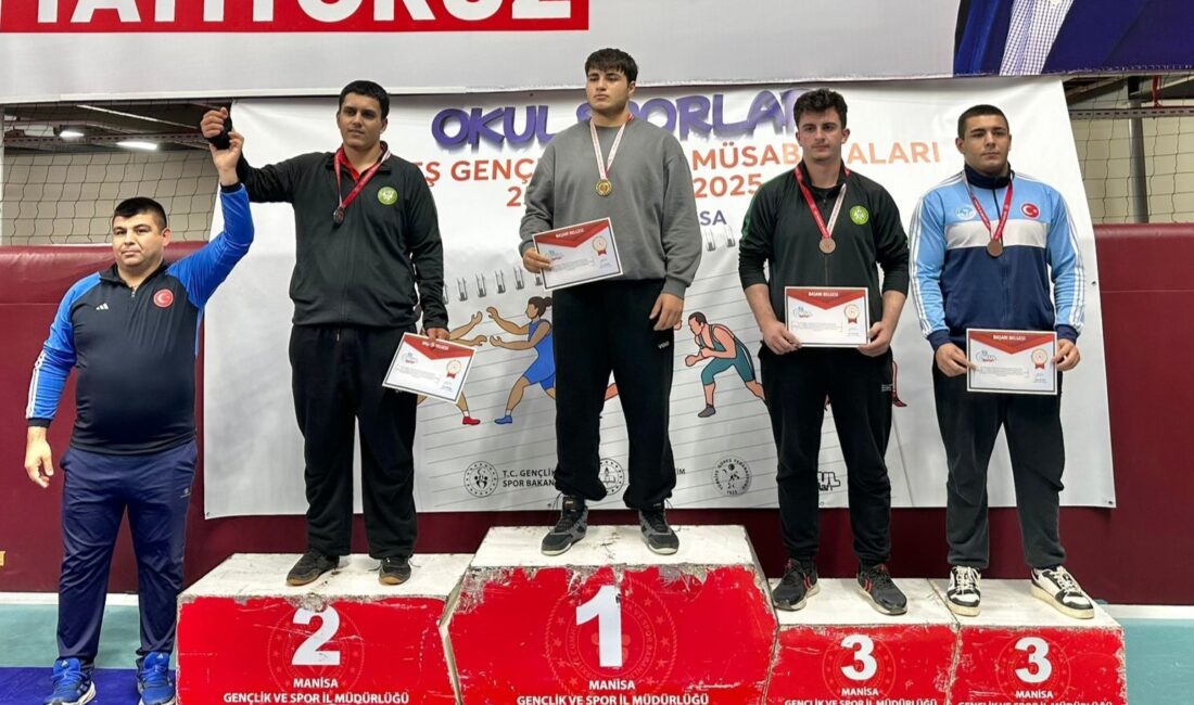 Manisa’da düzenlenen Okul Sporları