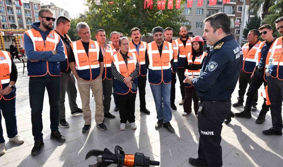 Manisa’da, afet ve acil