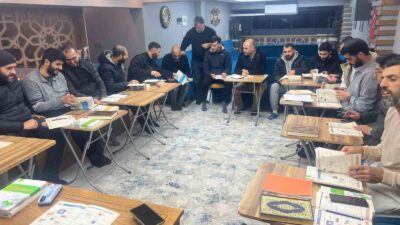 Manisa’nın Salihli ilçesinde gençlerin Kur’an