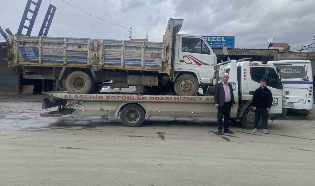 Alaşehir’de J plakalı ticari