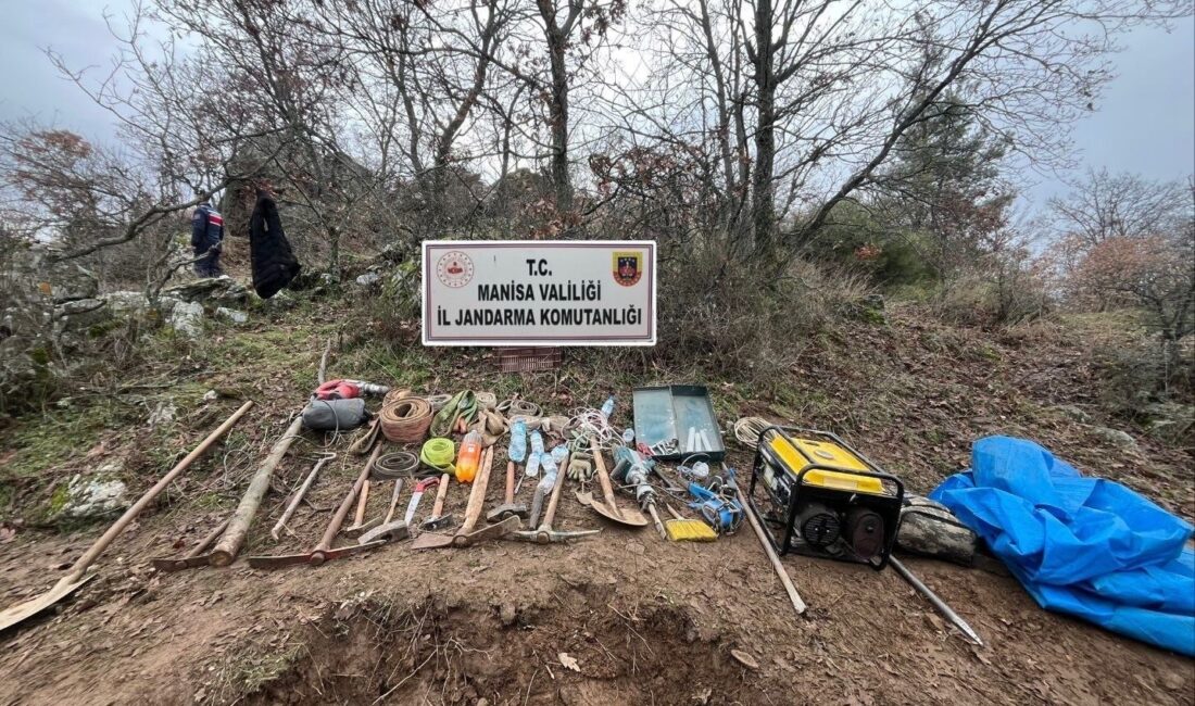 Manisa’nın Gördes ilçesinde izinsiz
