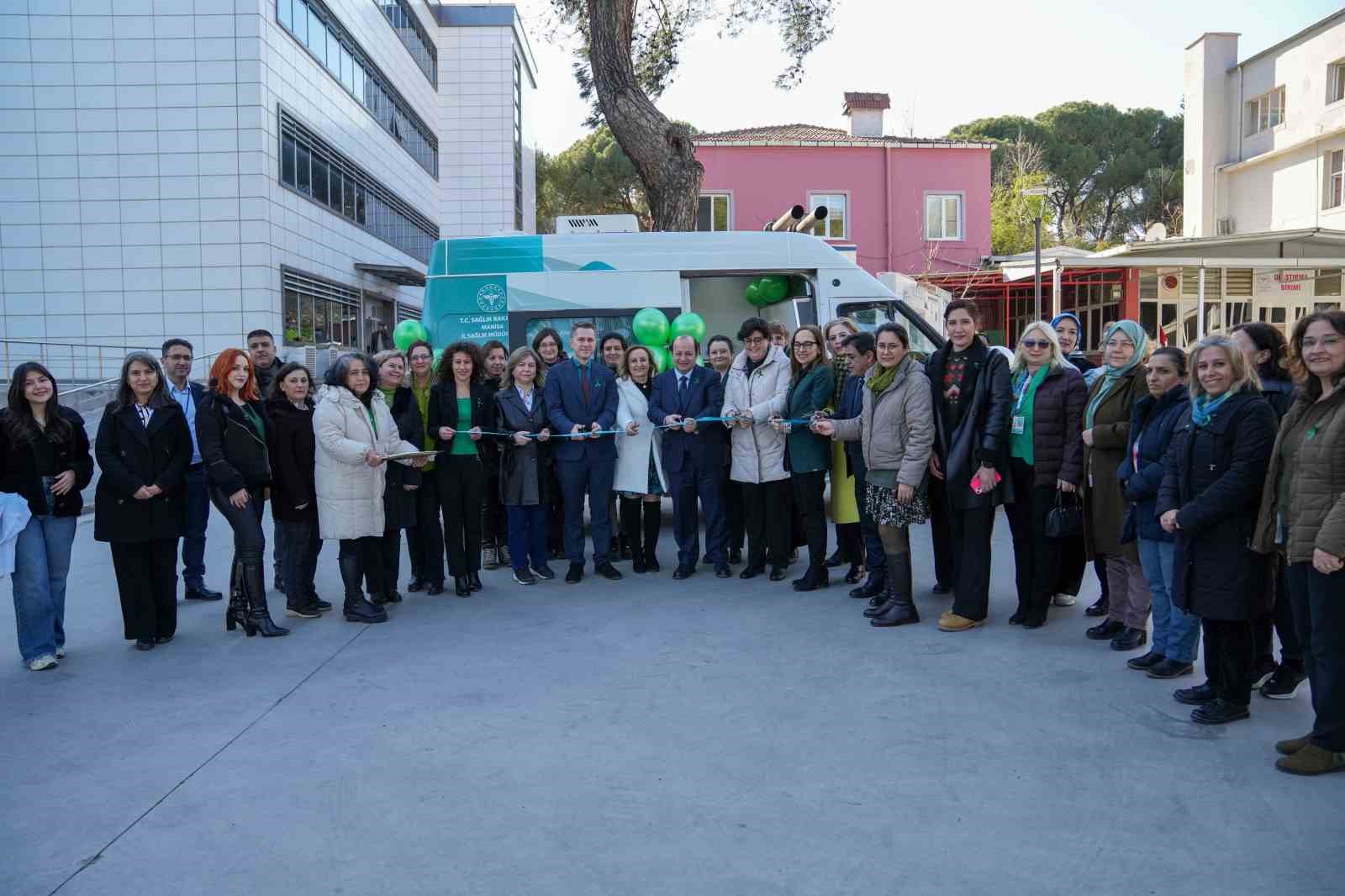 Manisa’da rahim ağzı kanseri tarama aracı hizmete girdi