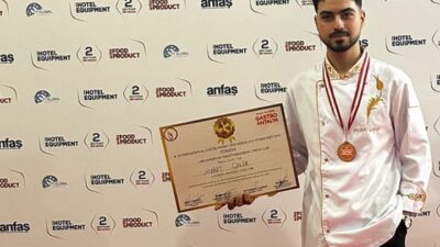 Antalya’da düzenlenen Gastro Antalya yarışmalarına