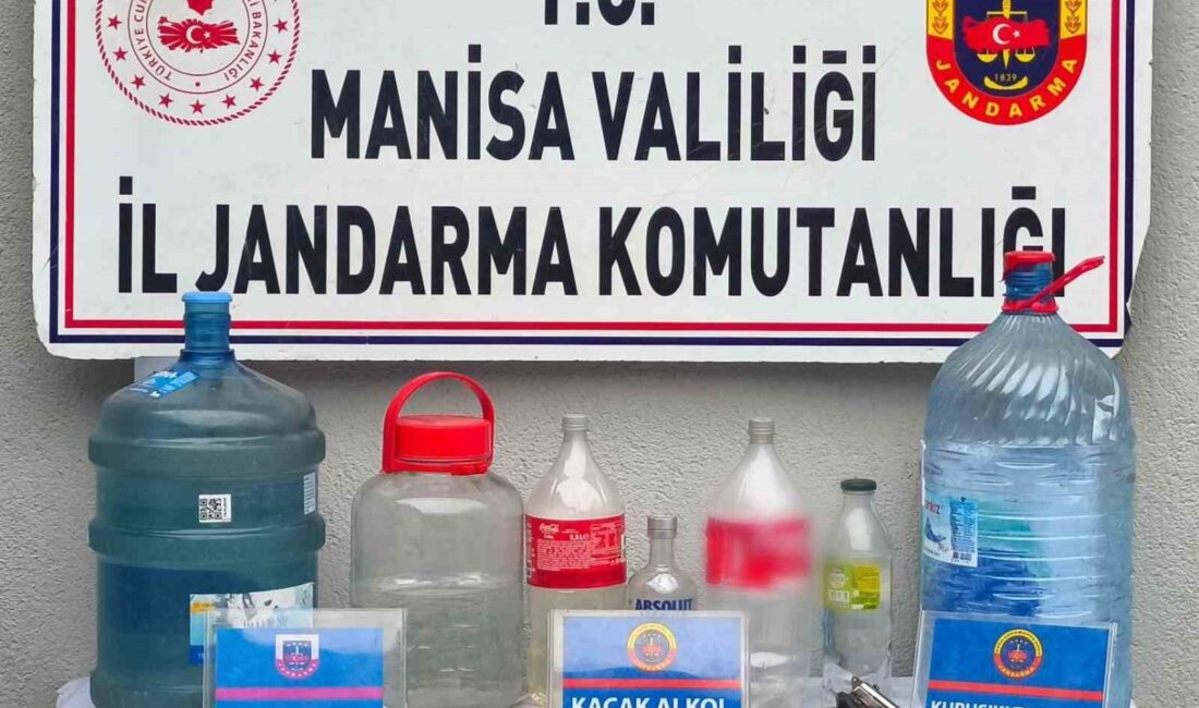Manisa’nın Salihli ilçesinde jandarma