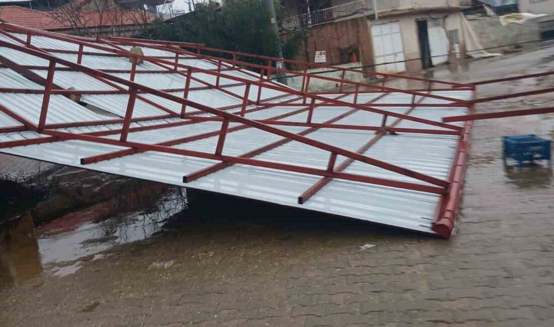 Manisa’nın Sarıgöl ilçesinde gece