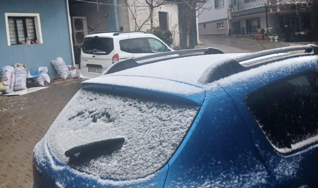 Manisa’nın Sarıgöl ilçesinde sabaha