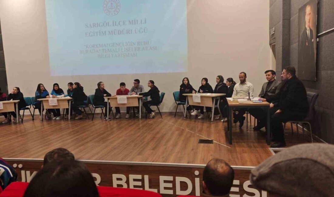 Sarıgöl’de dört lise arasında