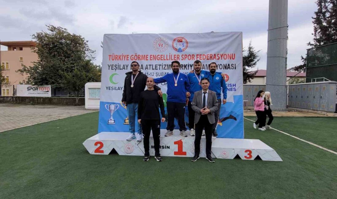 Mersin’de düzenlenen Para Atletizm Türkiye