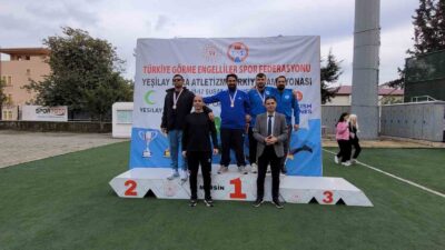 Mersin’de düzenlenen Para Atletizm Türkiye