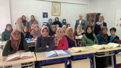 Manisa’nın Alaşehir ilçesinde Halk Eğitimi