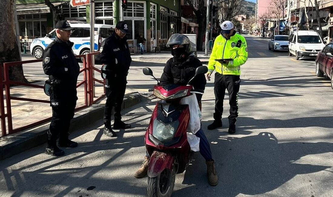 Manisa’da motosiklet ve motorlu