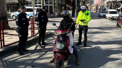 Manisa’da motosiklet ve motorlu bisikletlere