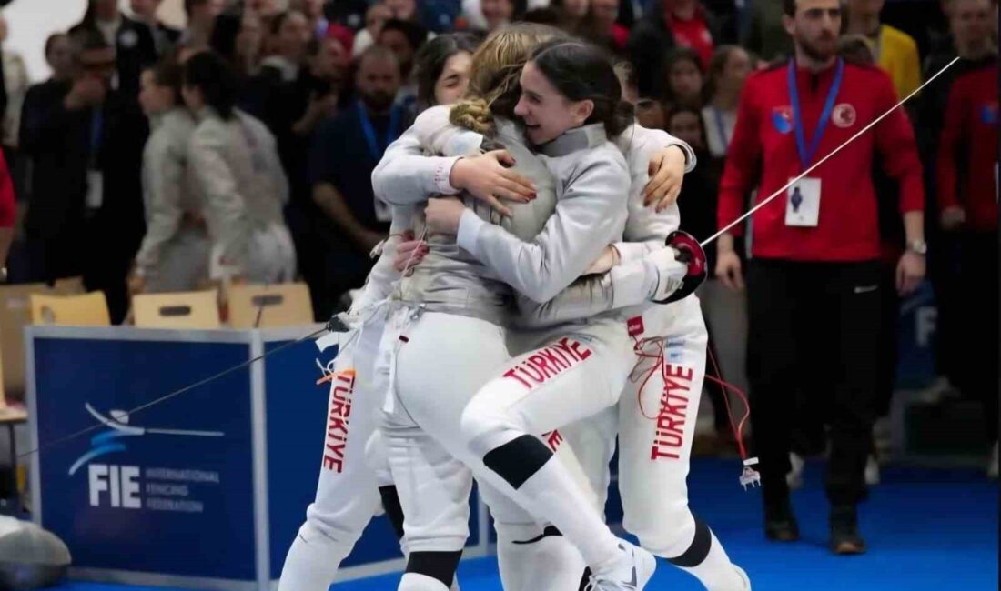 Manisalı milli eskrimci Berra Kürek,