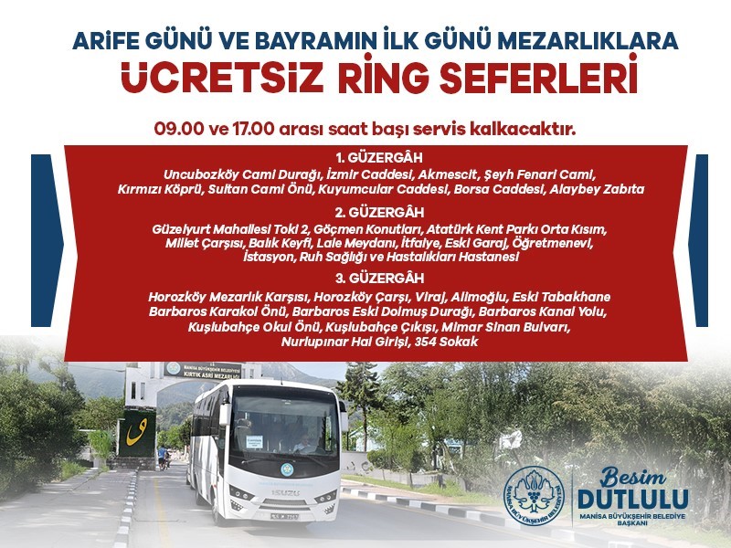 Manisa Büyükşehir Belediyesi, Arife