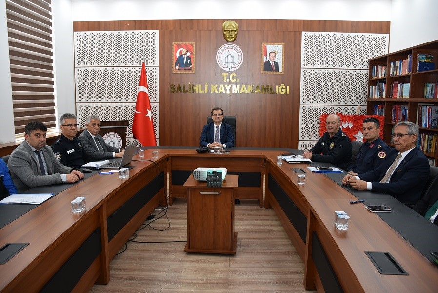 Manisa’nın Salihli ilçesinde İlçe Güvenlik