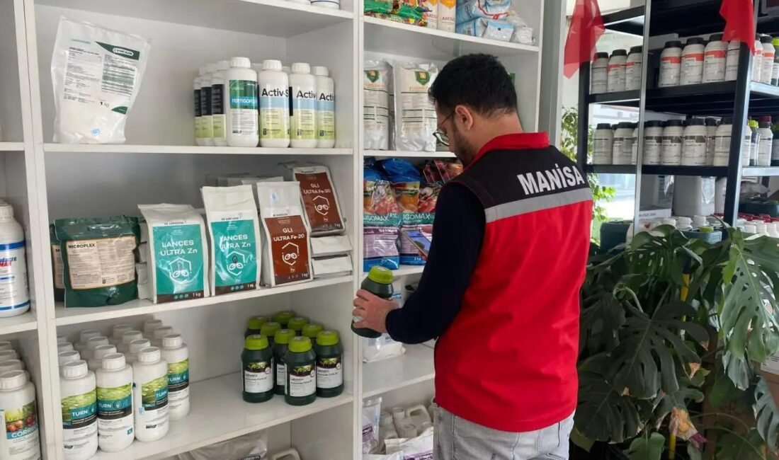 Manisa’nın Sarıgöl ilçesinde Tarım