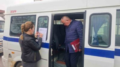 Manisa’nın Sarıgöl ilçesinde öğrenci servis