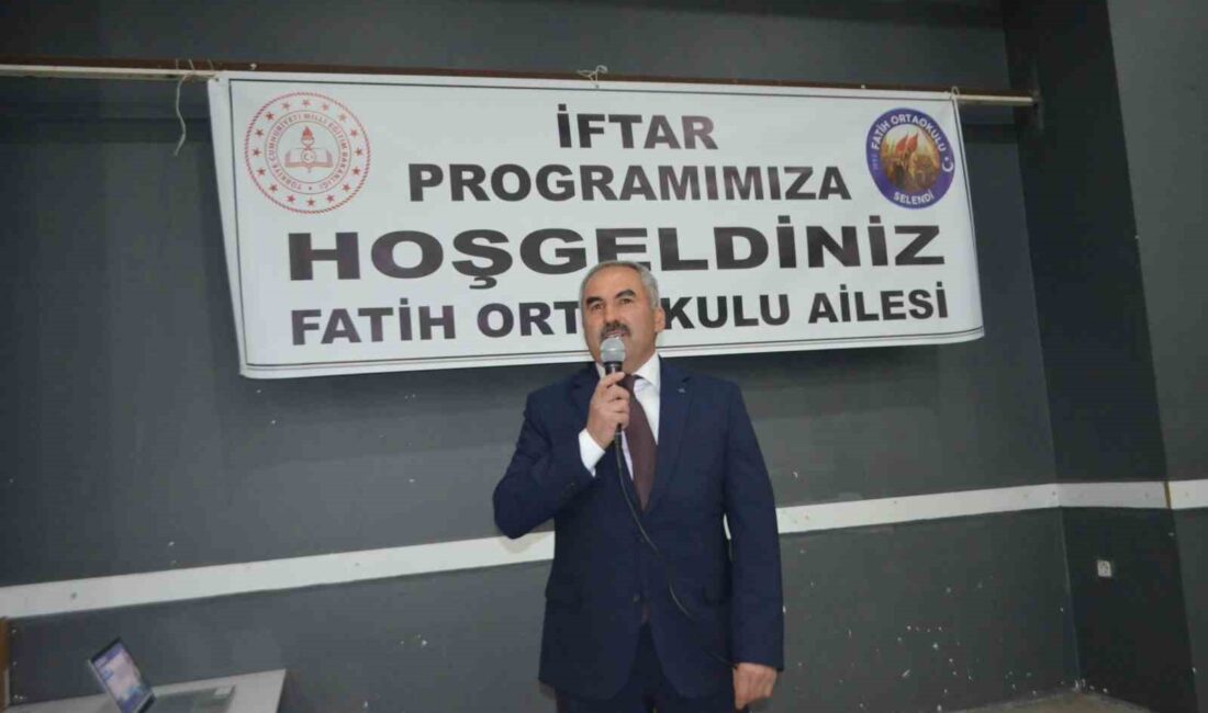 Manisa’nın Selendi ilçesinde Fatih Ortaokulu