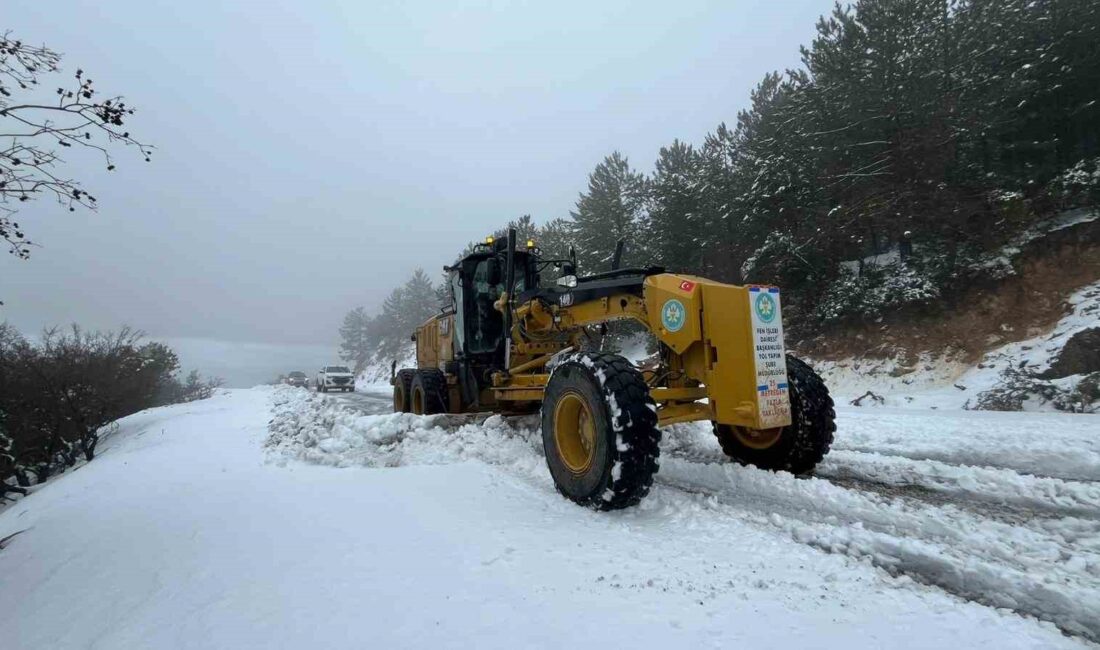 Manisa Büyükşehir Belediyesi ekipleri,