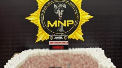 Manisa’da narkotik ekiplerinin düzenlediği operasyonda
