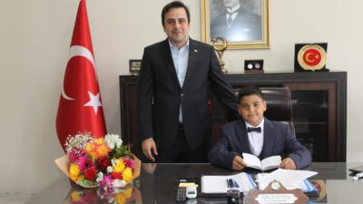 Manisa’nın Kula ilçesinde, 23 Nisan