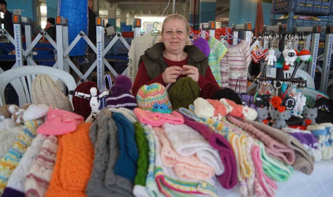 Yunusemre’de kurulan Kadın El Emeği