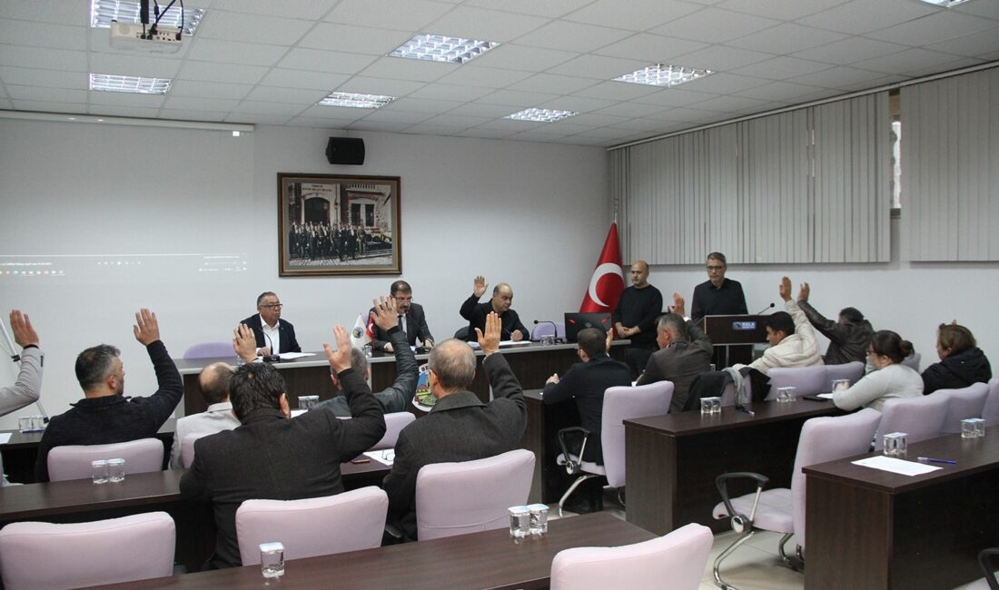 Kula Belediyesi’nin olağan meclis toplantısında