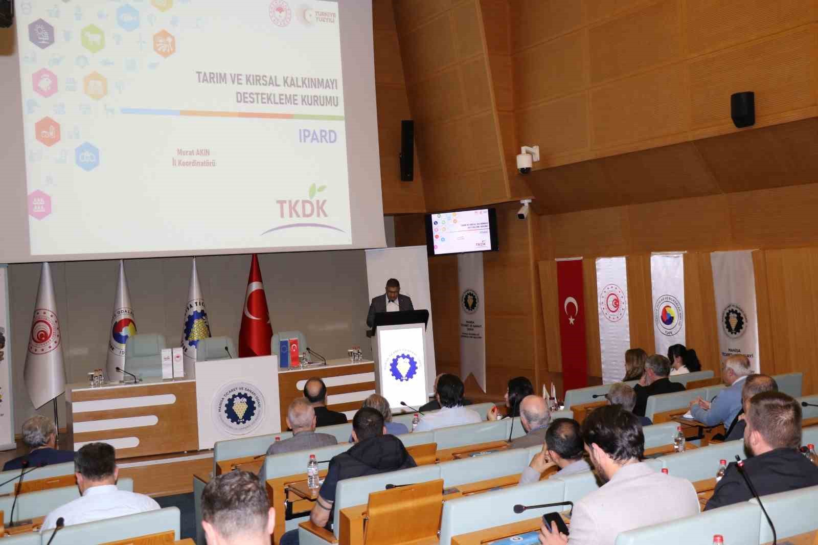 Manisa TSO’da TKDK destekleri anlatıldı