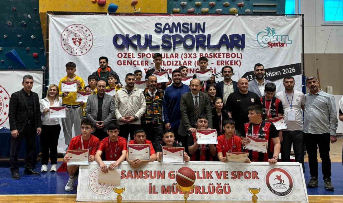 Samsun’da düzenlenen Okul Sporları
