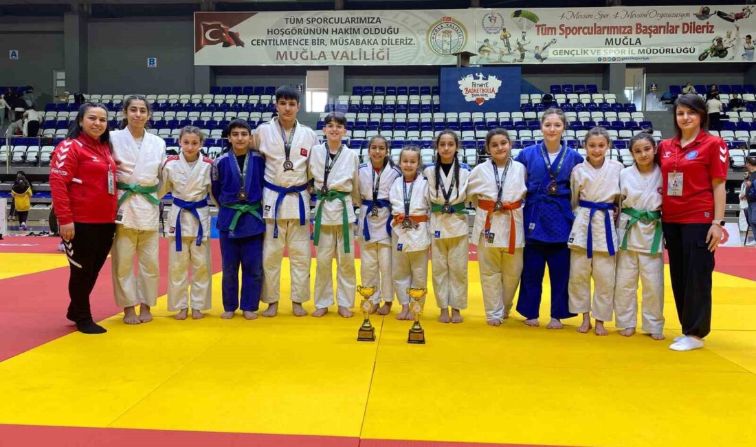 Manisa’nın Salihli ilçesi judocuları,