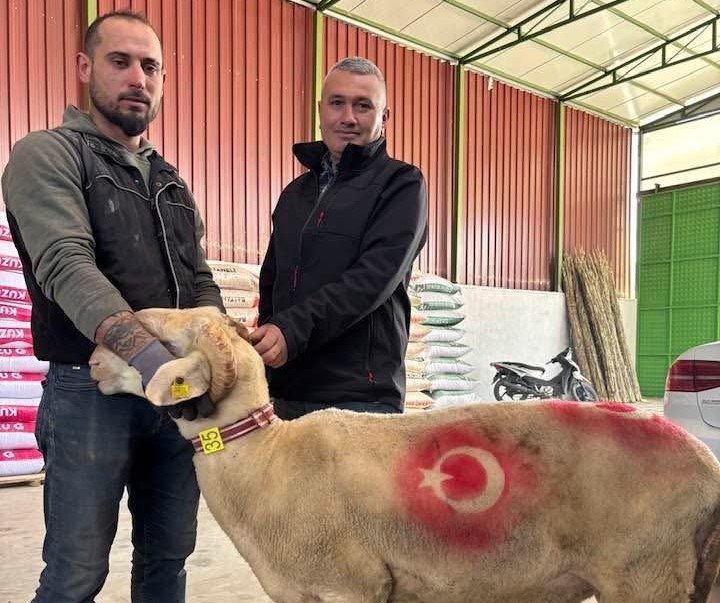 Manisa’nın Sarıgöl ilçesinde yaklaşan Kurban