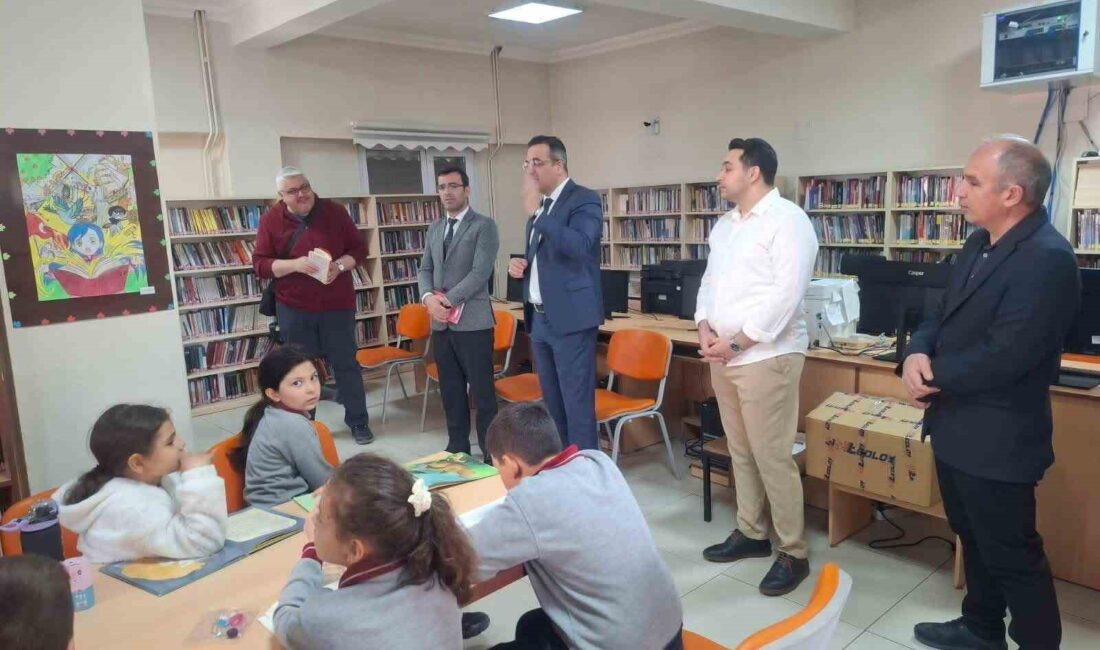 Manisa’nın Sarıgöl ilçesinde Kütüphane Haftası