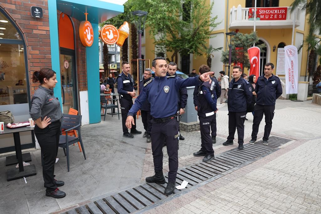 Şehzadeler’de ortak işgaliye denetimi