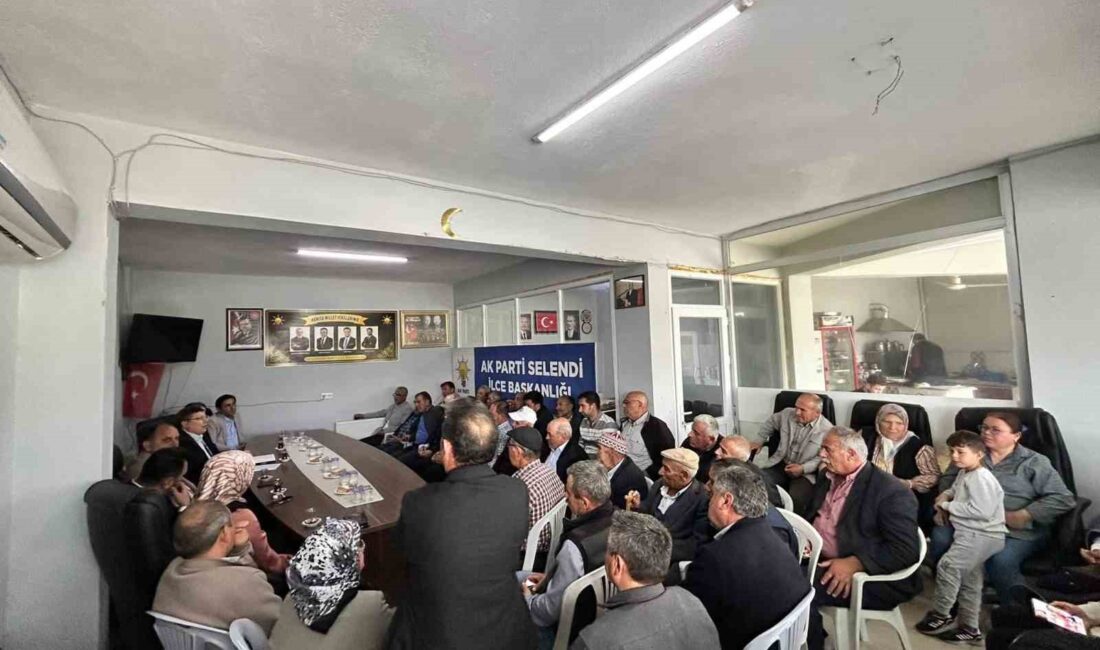 Manisa’nın Selendi ilçesinde, AK