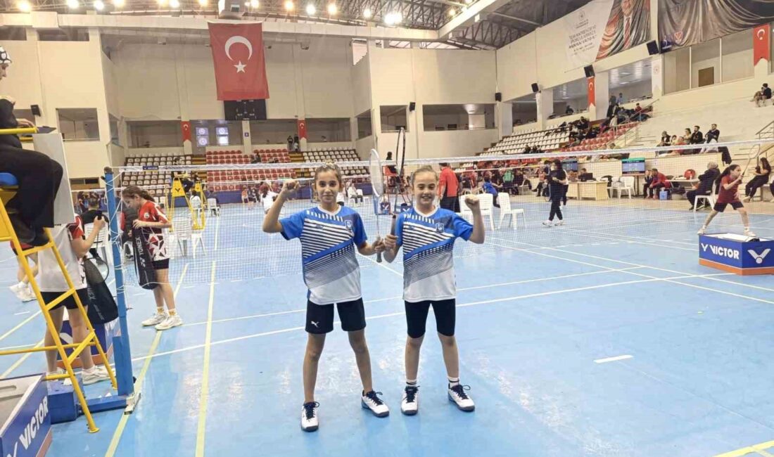 Yunusemre Belediyespor’un başarılı badmintoncuları Elif