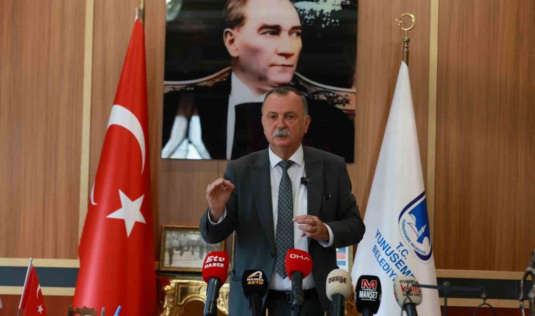 Yunusemre Belediye Başkanı Semih Balaban,