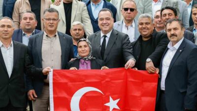 Manisa’nın Alaşehir ilçesinde mahalle muhtarlarıyla