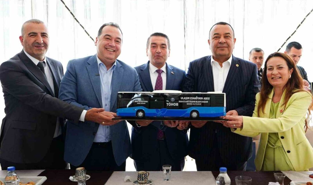 Saruhanlı ilçesinde toplu ulaşım esnafıyla