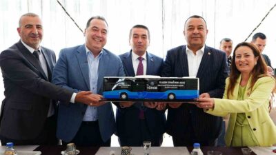 Saruhanlı ilçesinde toplu ulaşım esnafıyla