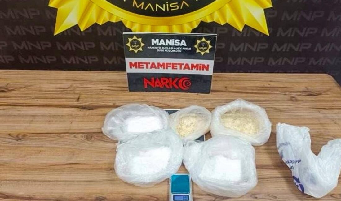 Manisa’da narkotik ekiplerince uyuşturucu