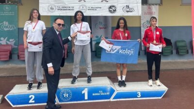 Bursa’da düzenlenen Okul Sporları Atletizm
