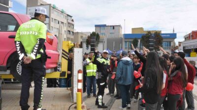 Manisa’nın Salihli ilçesinde Trafik Haftası