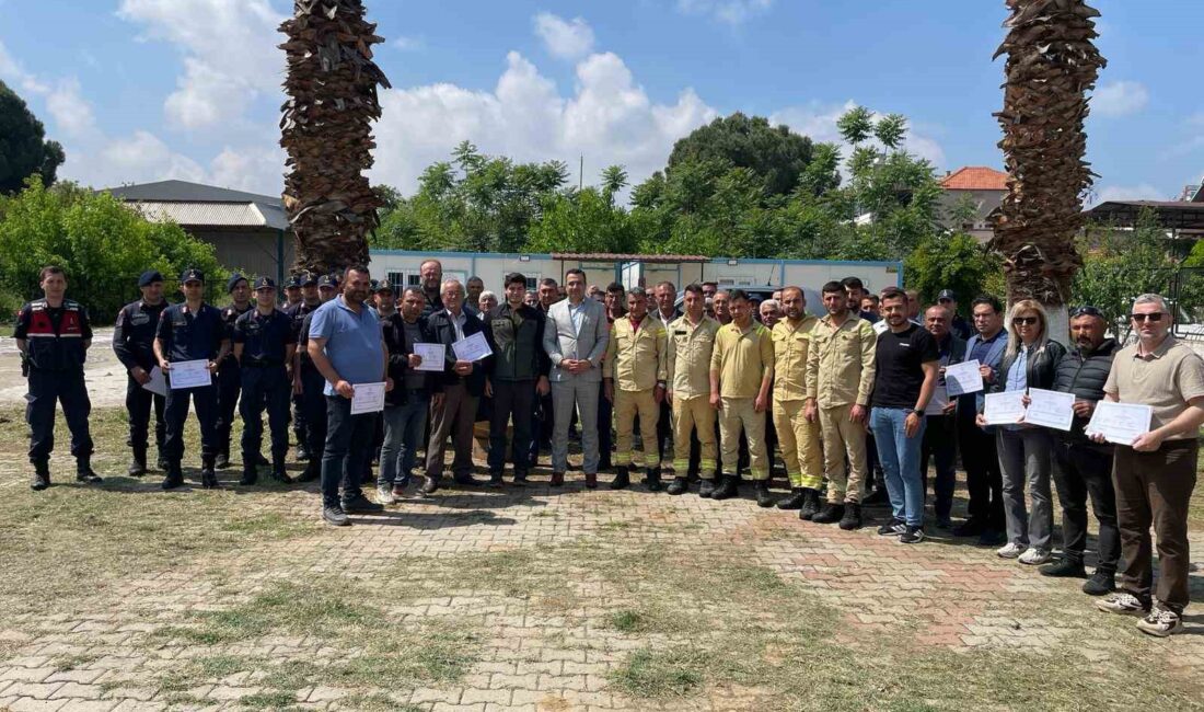 Manisa’nın Sarıgöl ilçesinde orman