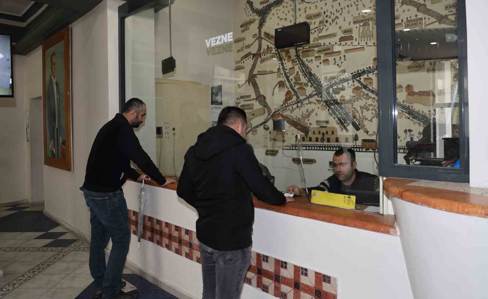 Şehzadeler Belediyesi’nde vezneler hafta sonu açık olacak
